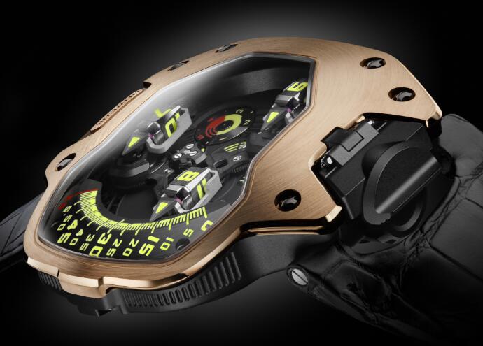 Urwerk Watch Replica 110 Torpedo collection UR-110 RG